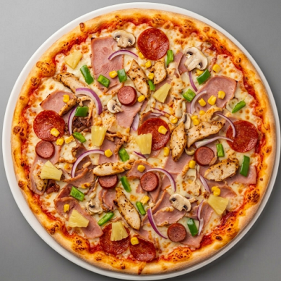 Chicken Supreme Pizza 