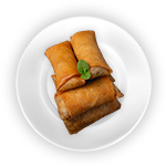 Curried Springrolls (2) 