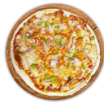 Chicken Caesar Pizza 